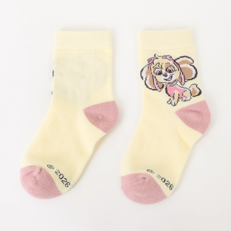TRIPACK CALCETINES NIÑA ROSADO SKYE PAW PATROL - 7