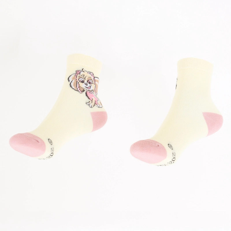 TRIPACK CALCETINES NIÑA ROSADO SKYE PAW PATROL - 8
