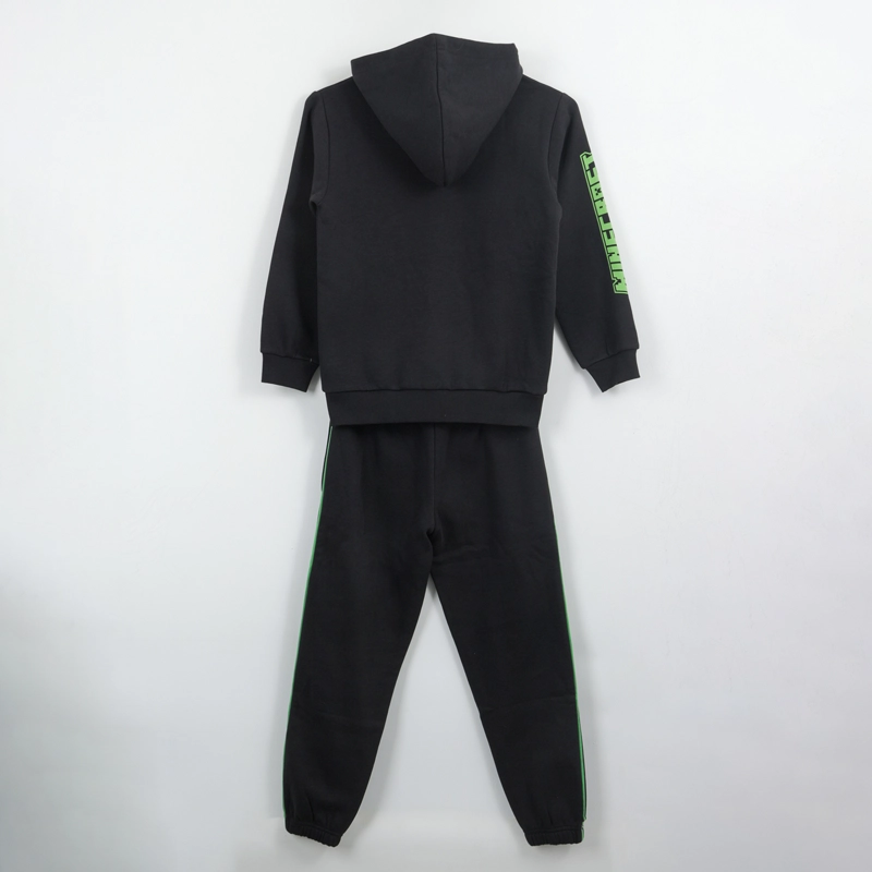 CONJUNTO BUZO NIÑO ADVENTURE MODE NEGRO MINECRAFT - 2