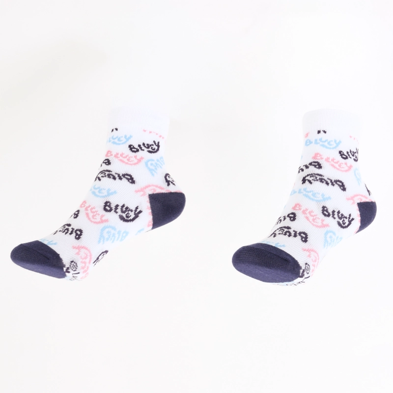 TRIPACK CALCETINES NIÑA FULL PRINT BLANCO BLUEY - 9