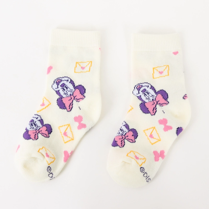 TRIPACK CALCETINES NIÑA MINNIE & DAISY BLANCO DISNEY - 4
