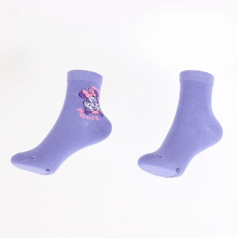 TRIPACK CALCETINES NIÑA MINNIE & DAISY BLANCO DISNEY - 8
