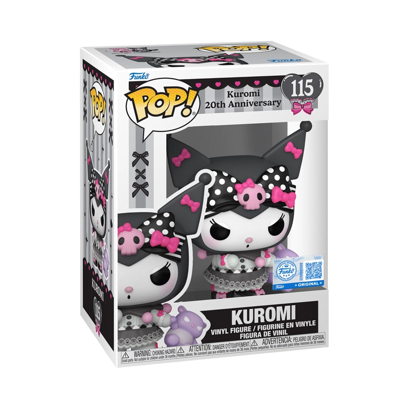 FUNKO POP! KUROMI WITH BAKU (20TH ANNIVERSARY) #115 - 2