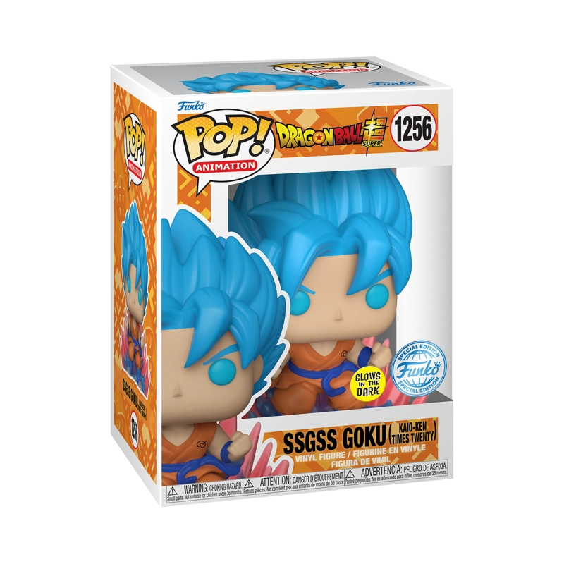 FUNKO POP! SSGSS GOKU KAIO-KEN X20 DRAGON BALL Z #1256 - 3