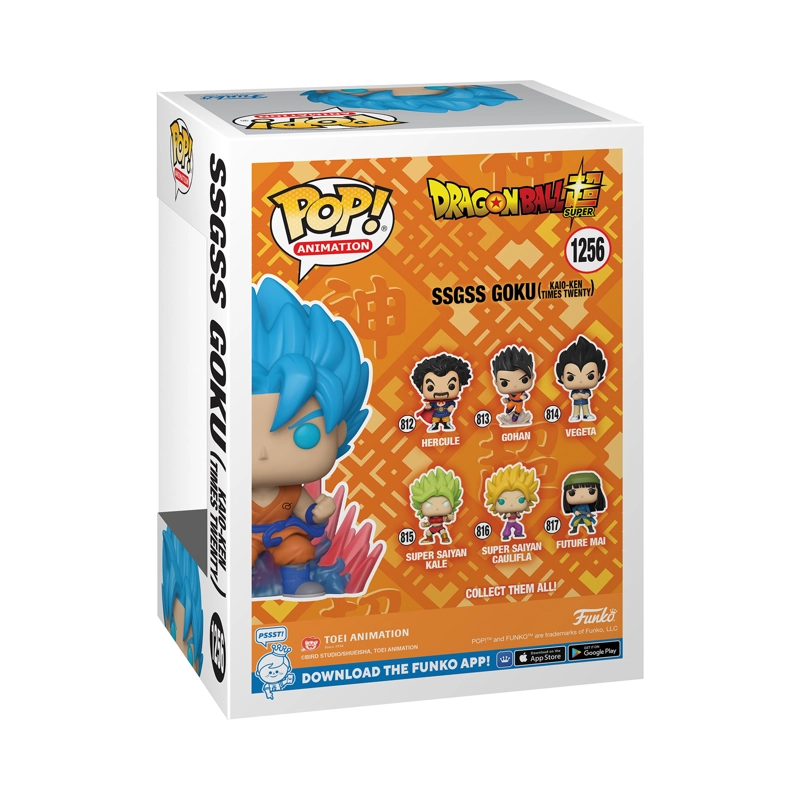 FUNKO POP! SSGSS GOKU KAIO-KEN X20 DRAGON BALL Z #1256 - 4