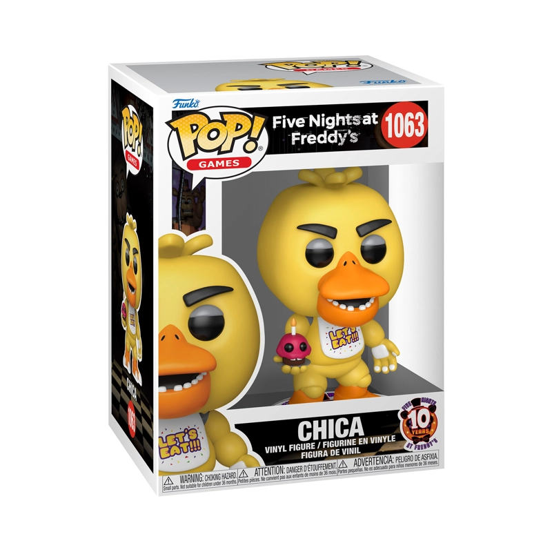 FUNKO POP! FIVE NIGHTS AT FREDDYS 10TH CHICA #1063 - 2