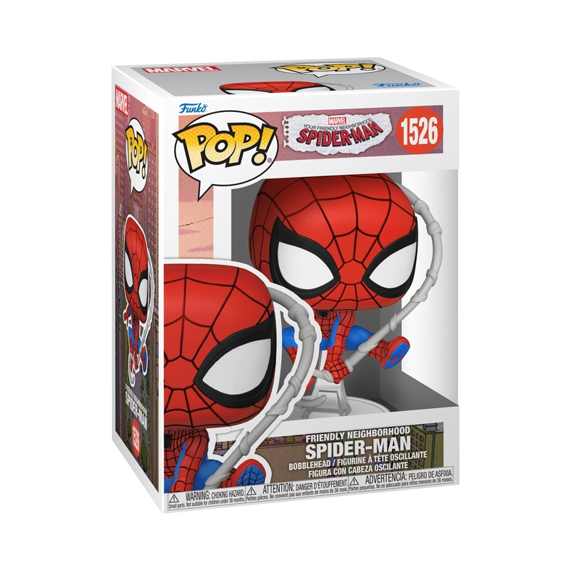 FUNKO POP! FRIENDLY NEIGHBORHOOD SPIDERMAN MARVEL #1526 - 2