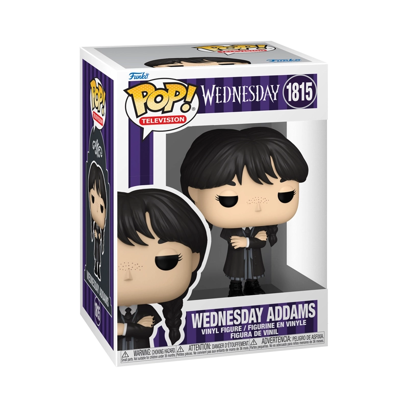 FUNKO POP! WEDNESDAY ADDAMS (BLACK COAT) #1815 - 2