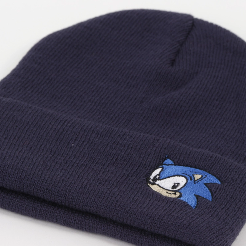 GORRO NIÑO PIN AZUL MARINO SONIC - 3