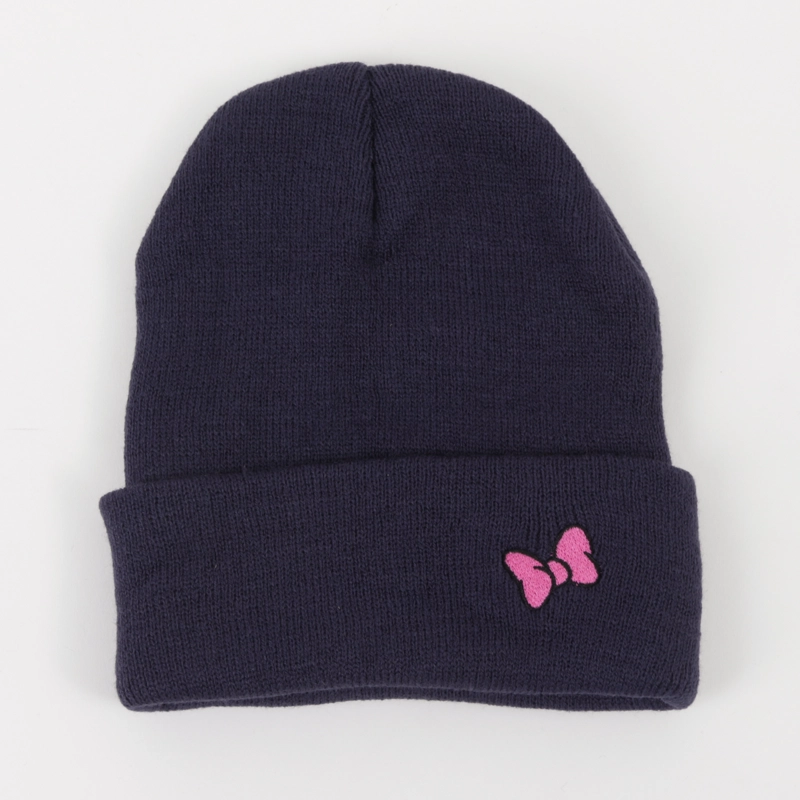GORRO NIÑA PIN AZUL MARINO MINNIE DISNEY - 1