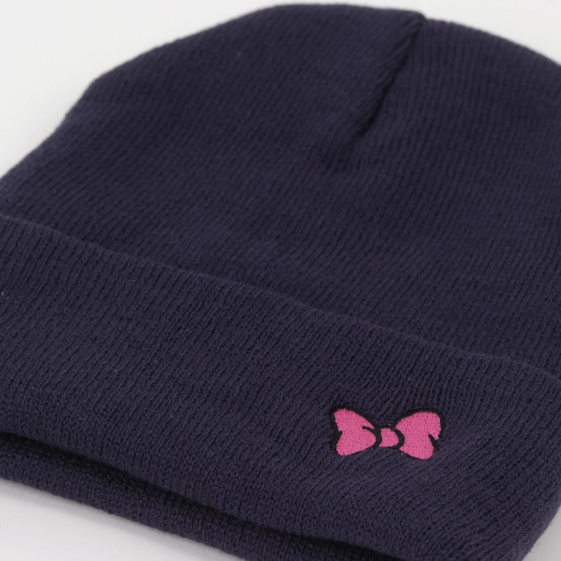 GORRO NIÑA PIN AZUL MARINO MINNIE DISNEY - 3