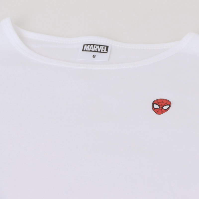 BIPACK CAMISETA NIÑO MANGA LARGA BLANCO MARVEL - 7