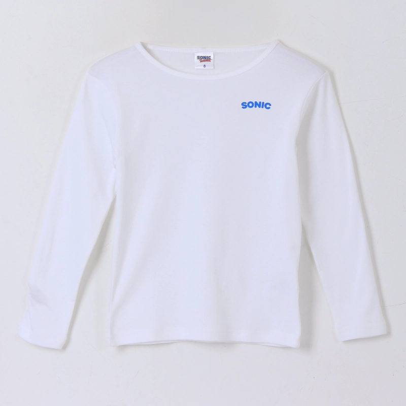 BIPACK CAMISETA NIÑO MANGA LARGA BLANCO SONIC - 2