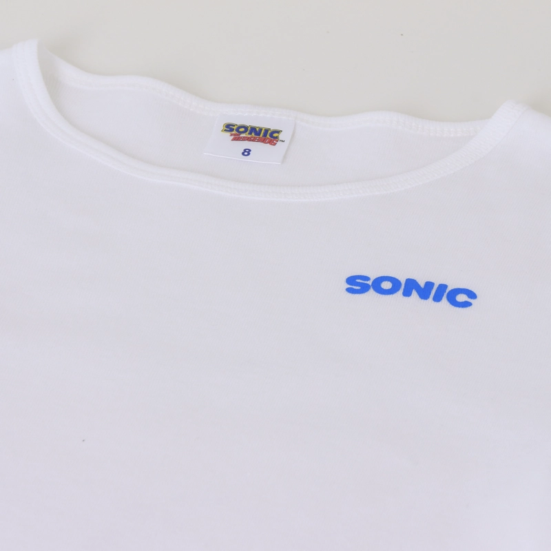 BIPACK CAMISETA NIÑO MANGA LARGA BLANCO SONIC - 4