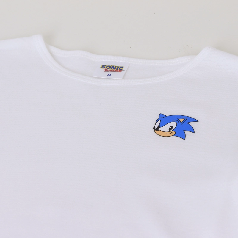 BIPACK CAMISETA NIÑO MANGA LARGA BLANCO SONIC - 7