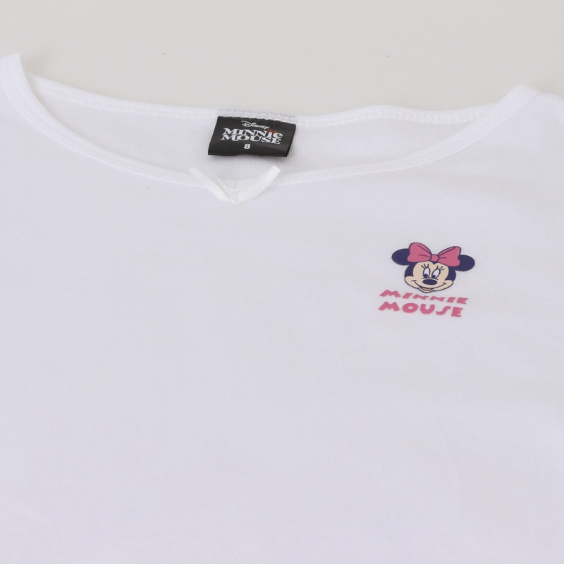 BIPACK CAMISETA NIÑA MANGA LARGA BLANCO MINNIE - 4