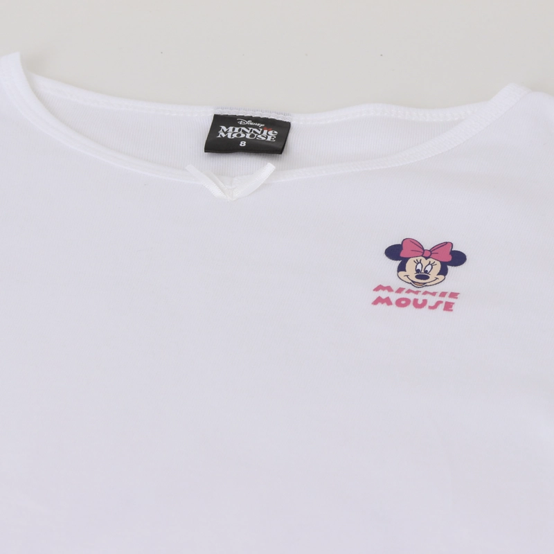 BIPACK CAMISETA NIÑA MANGA LARGA BLANCO MINNIE - 4