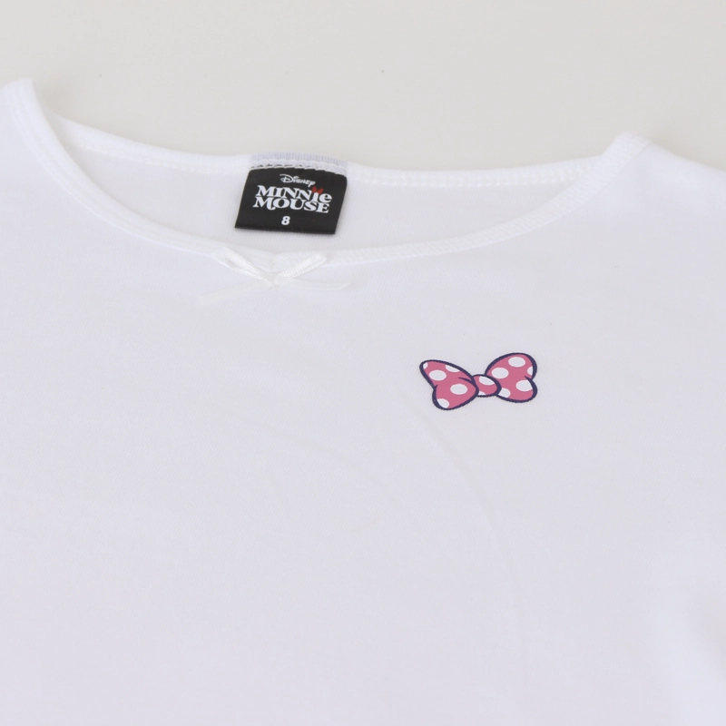 BIPACK CAMISETA NIÑA MANGA LARGA BLANCO MINNIE - 7