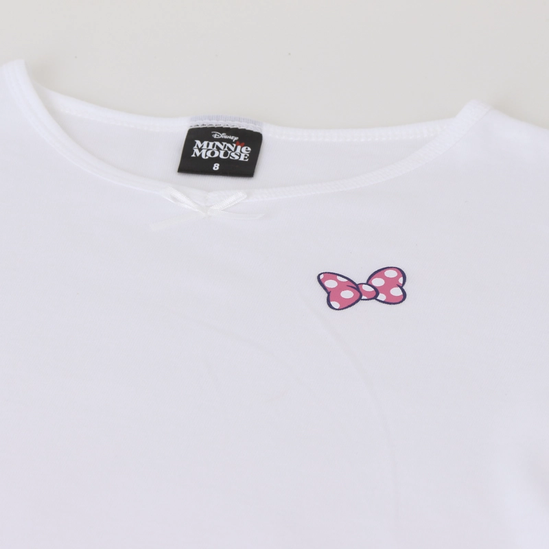 BIPACK CAMISETA NIÑA MANGA LARGA BLANCO MINNIE - 7