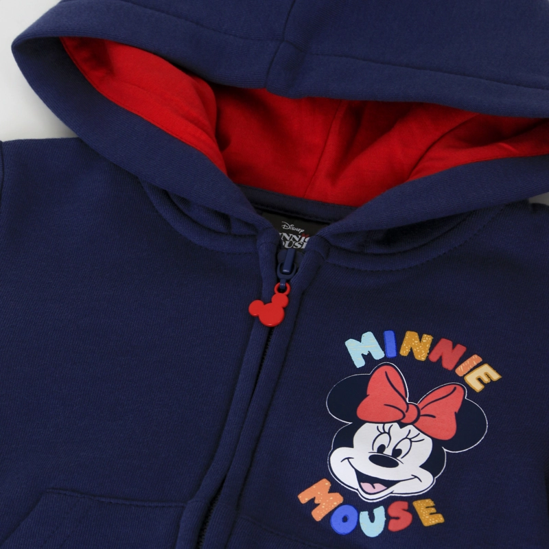 POLERON ESCOLAR NIÑA MINNIE MOUSE AZUL MARINO DISNEY - 3