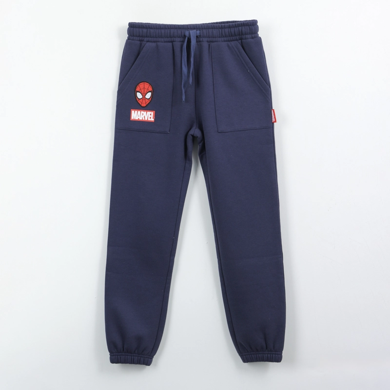 PANTALON DE BUZO ESCOLAR NIÑO SPIDERMAN AZUL MARINO MARVEL - 1