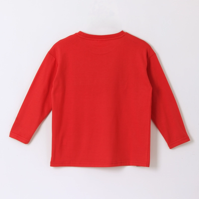 POLERA MANGA LARGA NIÑO LENTEJUELAS SPIDERMAN ROJO MARVEL - 2