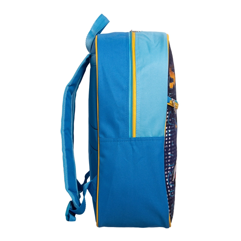 MOCHILA ESCOLAR NIÑO OVER POWER AZUL SONIC - 3