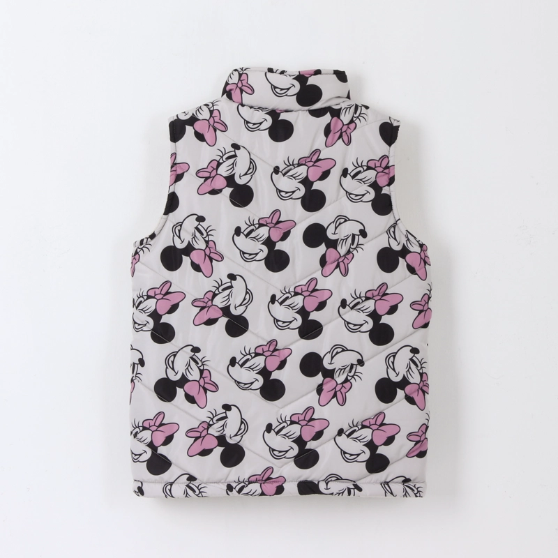 PARKA SIN MANGAS NIÑA FULL PRINT MINNIE GRIS DISNEY - 2