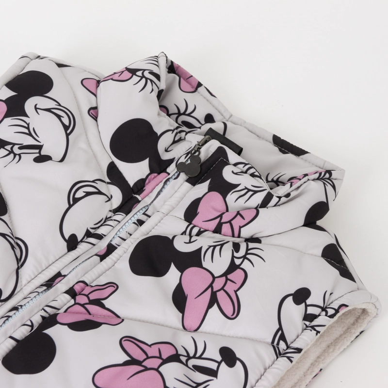 PARKA SIN MANGAS NIÑA FULL PRINT MINNIE GRIS DISNEY - 3