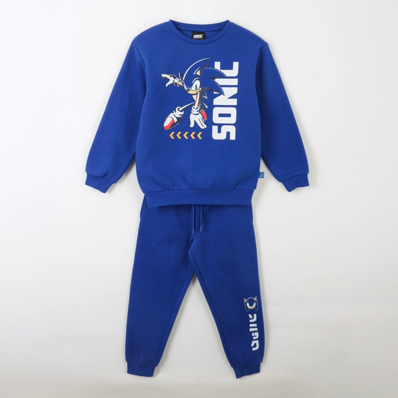 CONJUNTO BUZO NIÑO SONIC EN ACCION AZUL SONIC - 1