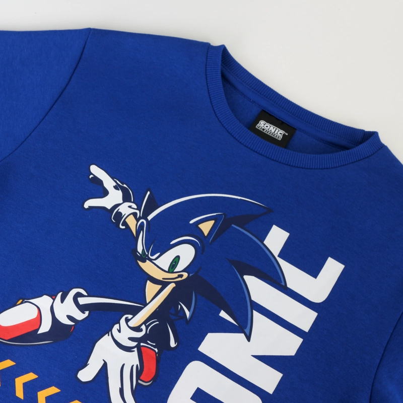 CONJUNTO BUZO NIÑO SONIC EN ACCION AZUL SONIC - 3