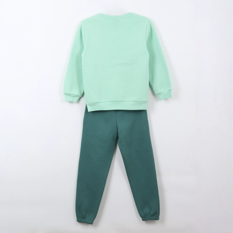 CONJUNTO BUZO NIÑO PERSONAJES VERDE MINECRAFT - 2