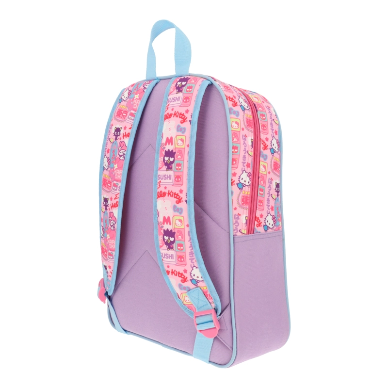 MOCHILA ESCOLAR NIÑA ROSADO FRIENDS & HELLO KITTY - 4