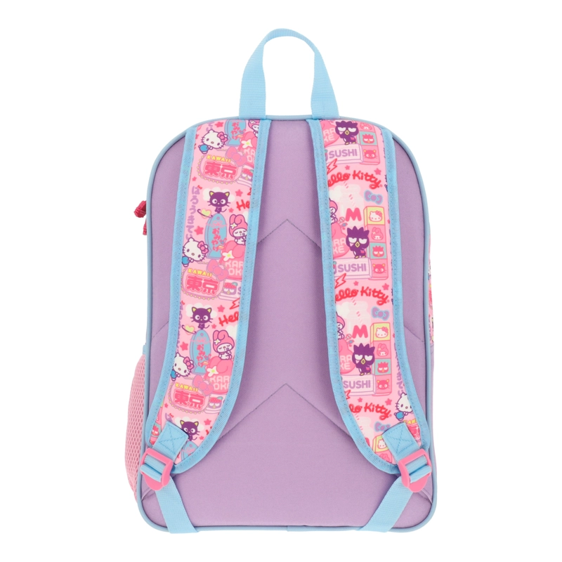 MOCHILA ESCOLAR NIÑA ROSADO FRIENDS & HELLO KITTY - 5