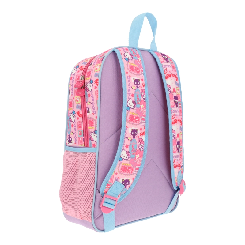 MOCHILA ESCOLAR NIÑA ROSADO FRIENDS & HELLO KITTY - 6
