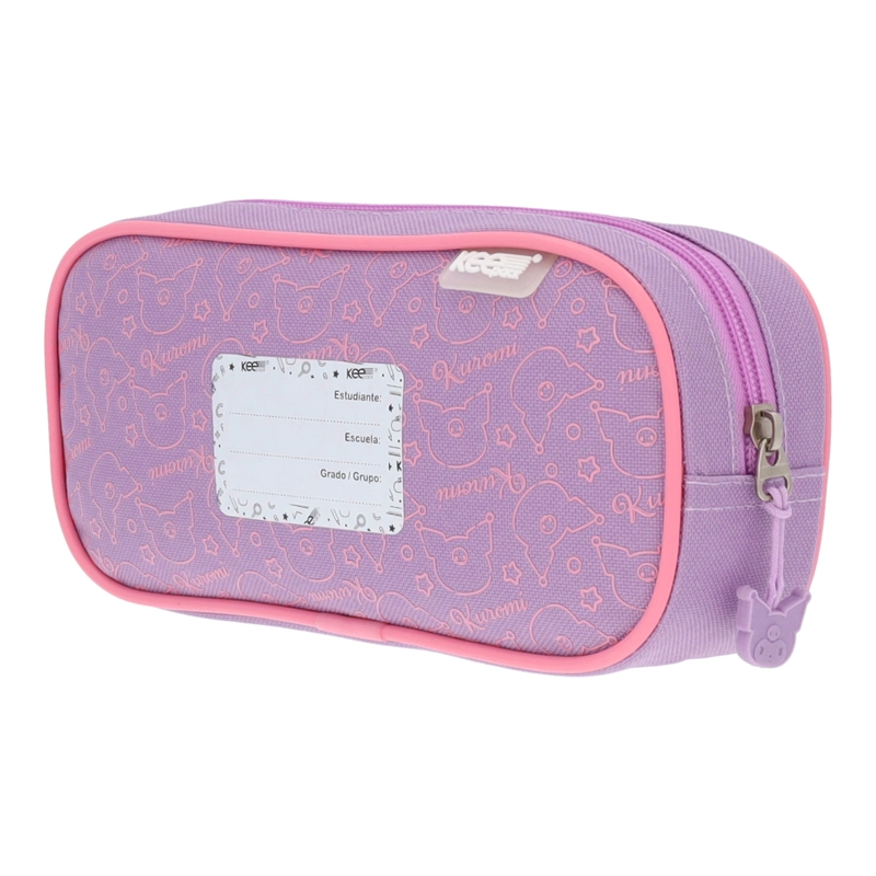 ESTUCHE ESCOLAR NIÑA KUROMI MORADO HELLO KITTY - 4