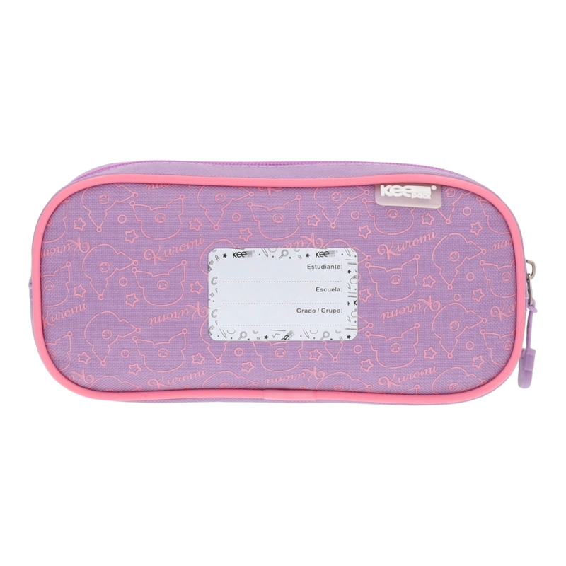 ESTUCHE ESCOLAR NIÑA KUROMI MORADO HELLO KITTY - 5