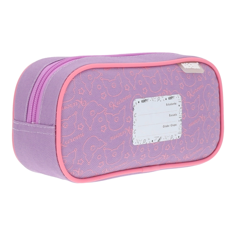 ESTUCHE ESCOLAR NIÑA KUROMI MORADO HELLO KITTY - 6