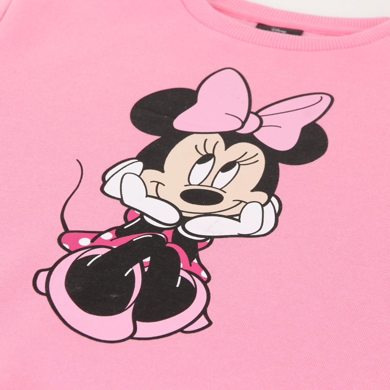 POLERON CERRADO NIÑA MINNIE PENSANDO ROSADO DISNEY - 3