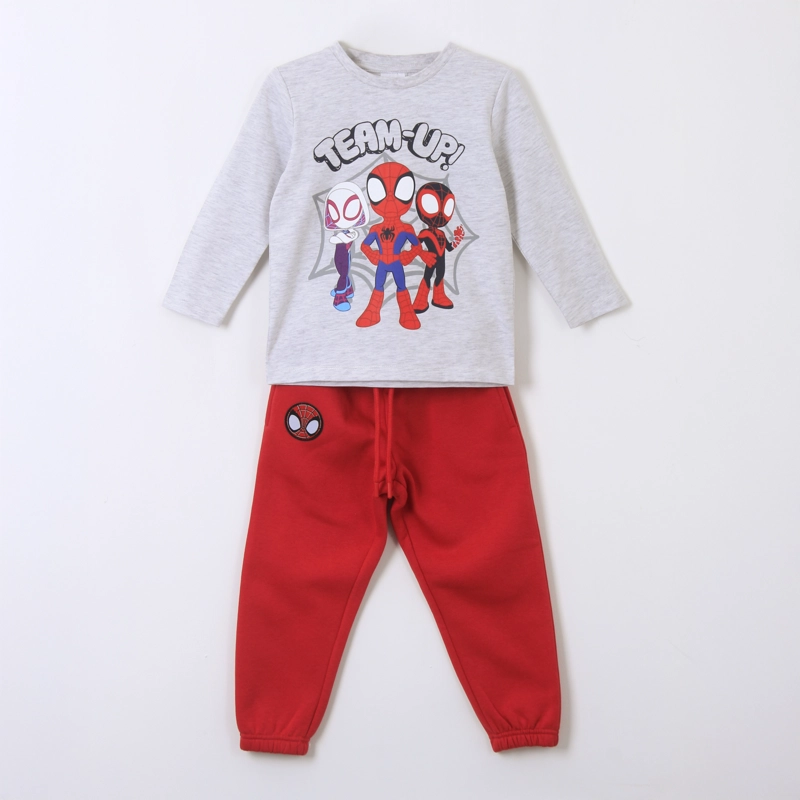 CONJUNTO NIÑO TEAM UP SPIDEY BLANCO MARVEL - 1