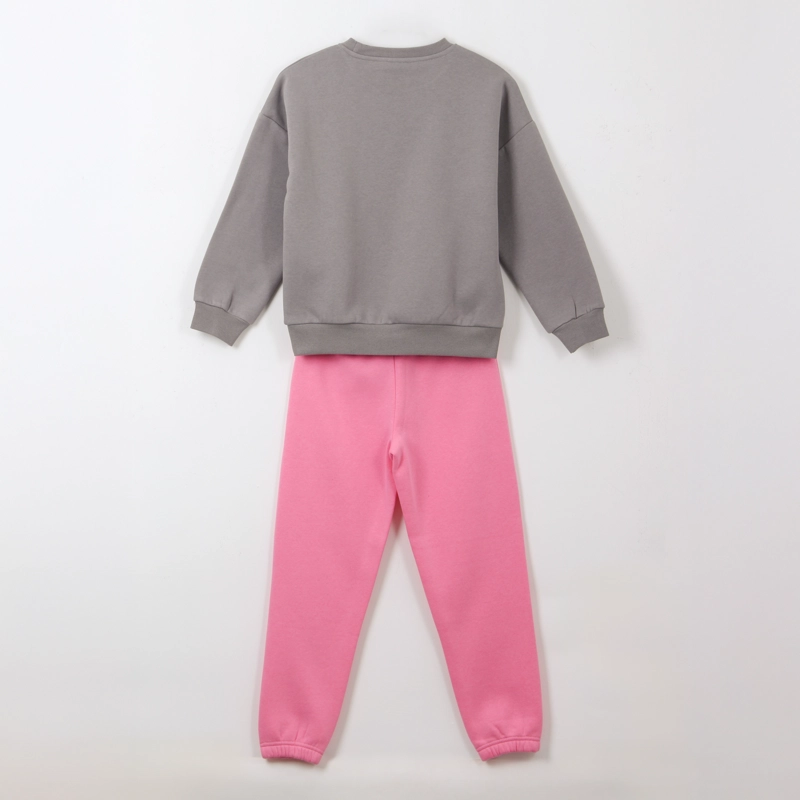 CONJUNTO BUZO NIÑA MY MELODY & KUROMI GRIS HELLO KITTY - 2