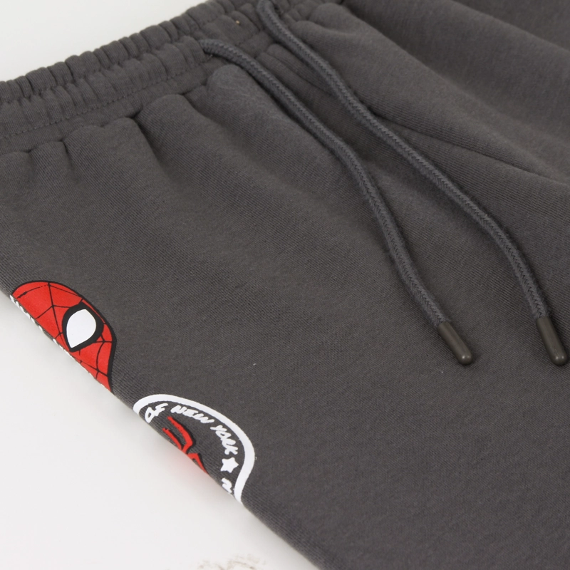 CONJUNTO BUZO NIÑO SPIDERMAN FACE GRIS MARVEL - 4