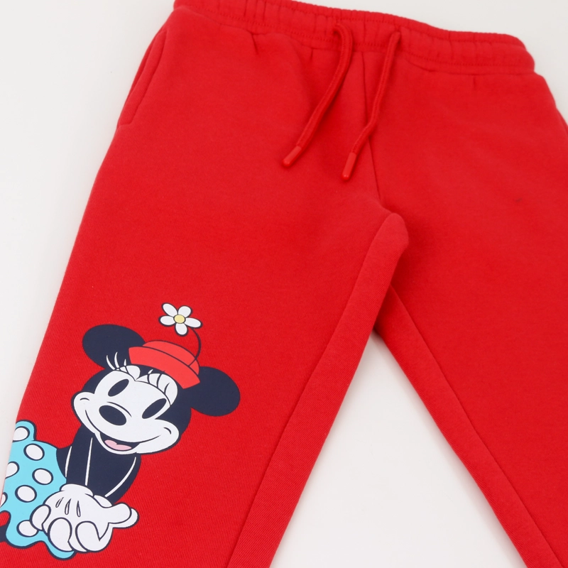 PANTALON DE BUZO NIÑA MINNIE MOUSE ROJO DISNEY - 3