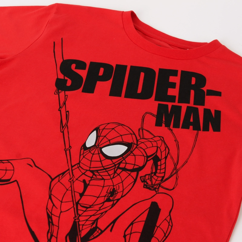 POLERA MANGA LARGA NIÑO SPIDERMAN EN ACCION ROJO MARVEL - 3