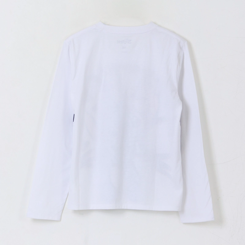 POLERA MANGA LARGA NIÑA LILO & STITCH BLANCO DISNEY - 2