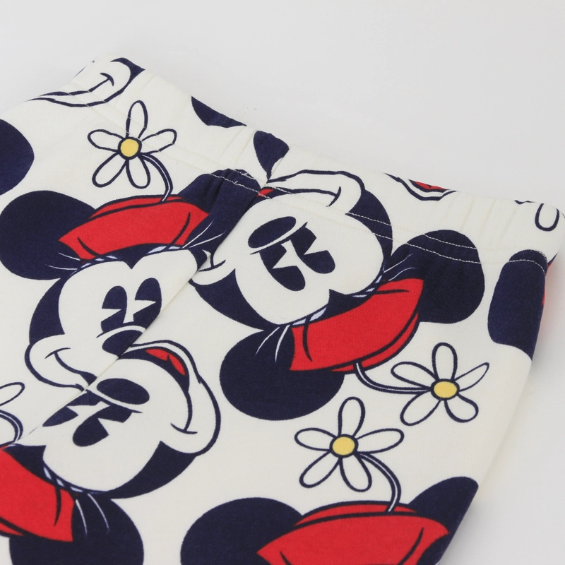 CONJUNTO BUZO NIÑA FULL PRINT MINNIE MOUSE BLANCO DISNEY - 4