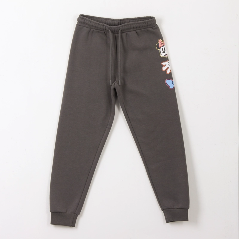 PANTALON DE BUZO NIÑA MINNIE MOUSE GRIS DISNEY - 1
