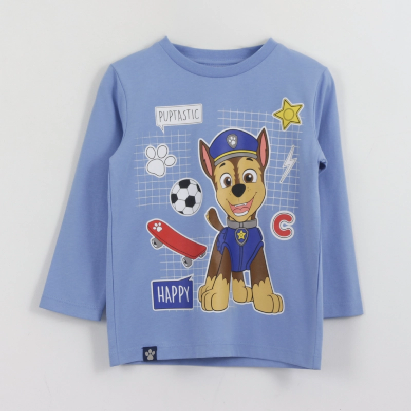 POLERA MANGA LARGA NIÑO HAPPY CHASE AZUL PAW PATROL - 1
