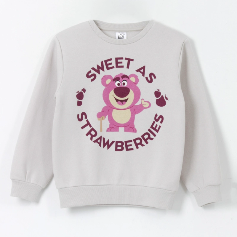 POLERON CERRADO NIÑA LOTSO TOY STORY GRIS DISNEY - 1