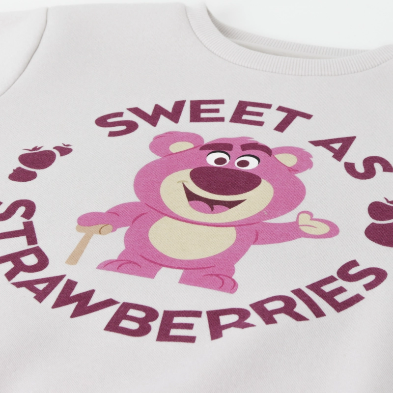 POLERON CERRADO NIÑA LOTSO TOY STORY GRIS DISNEY - 3